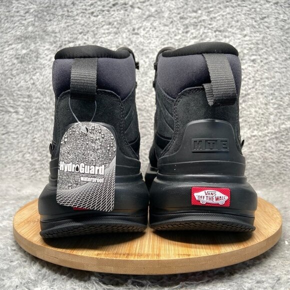 Vans MTE Crestline Waterproof Sneaker Boot Size 10 Men Black - Picture 5 of 6